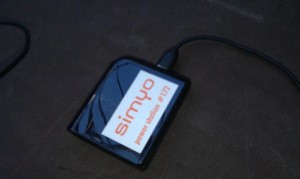 Das Powerpack von simyo mit meinem USB-Kabel
