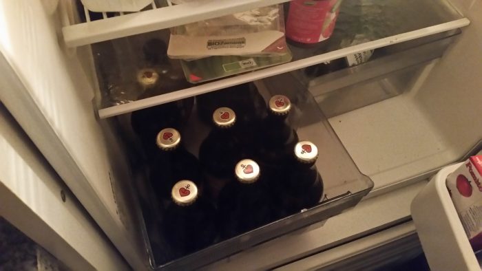 Immer auf den richtigen Füllstand im Bierfach des Kühlschranks achten!