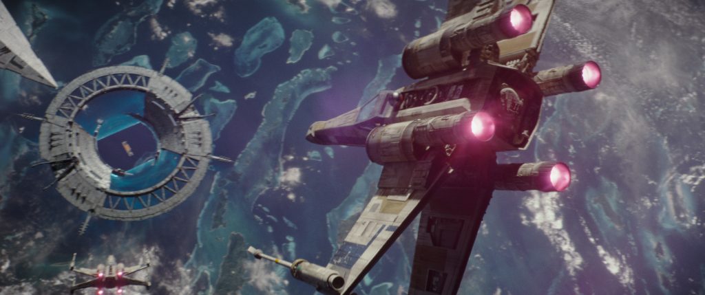 Rogue One: A Star Wars Story..X-Wing fighters..Ph: Film Frame..© 2016 Lucasfilm Ltd. All Rights Reserved.