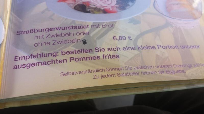 ausgemachte pommes