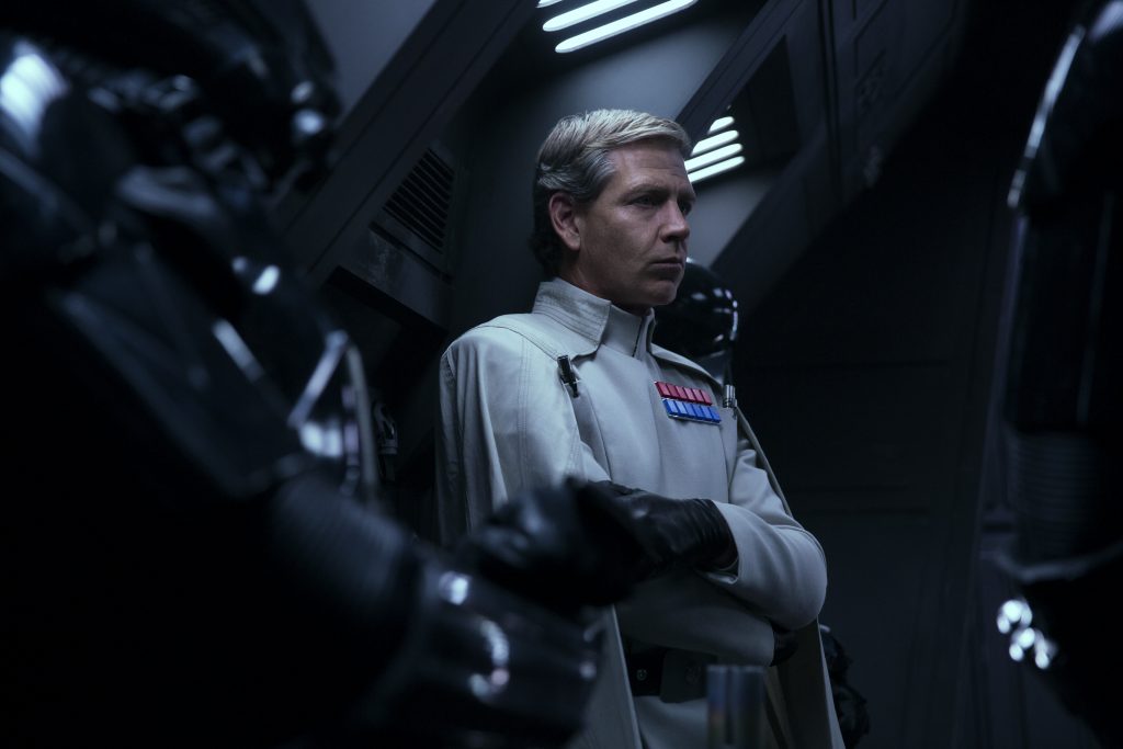 Rogue One: A Star Wars Story..Director Krennic (Ben Mendelsohn)..Ph: Giles Keyte..© 2016 Lucasfilm Ltd. All Rights Reserved.